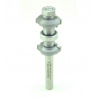 Double rounding over / chamfer bit adjustable R2.5 45° S8mm | Titman Tools