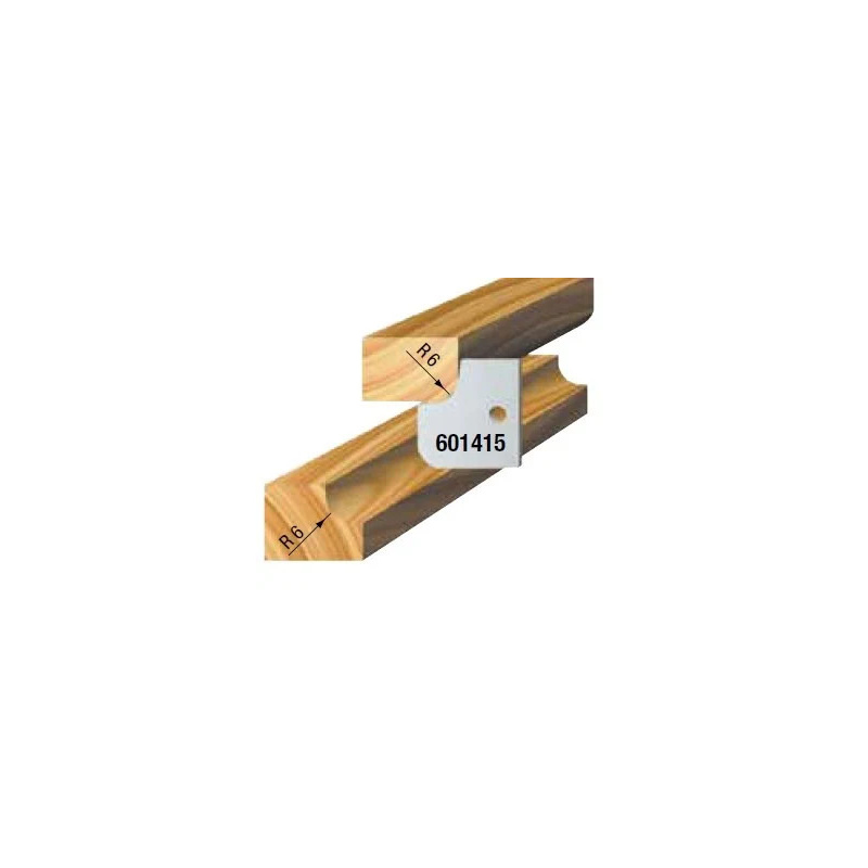 Concave and convex quarter rounds (R4-6-8 included) Bore 31,75mm | Stark