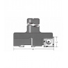 Vlakfrees 45mm wisselmes Z3 - Titman | Titman Tools